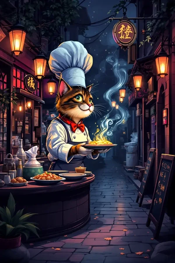 幻夜食客 高清海报